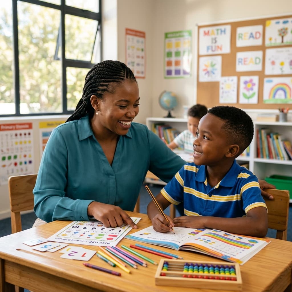 Inclusive tutoring environment with diverse tutor and child
